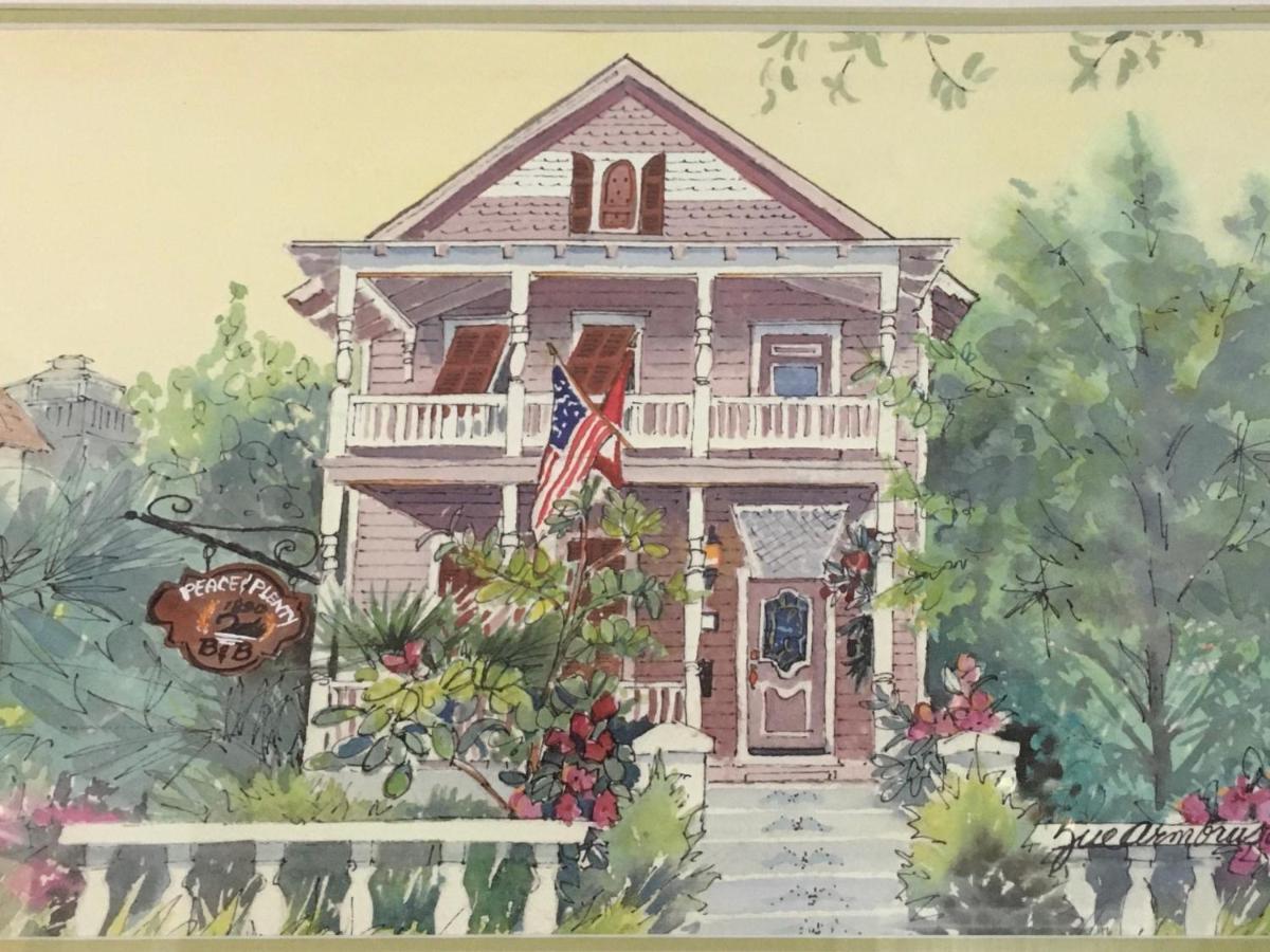 Peace & Plenty Inn Bed And Breakfast Downtown St Augustine-Adults Only St. Augustine Esterno foto