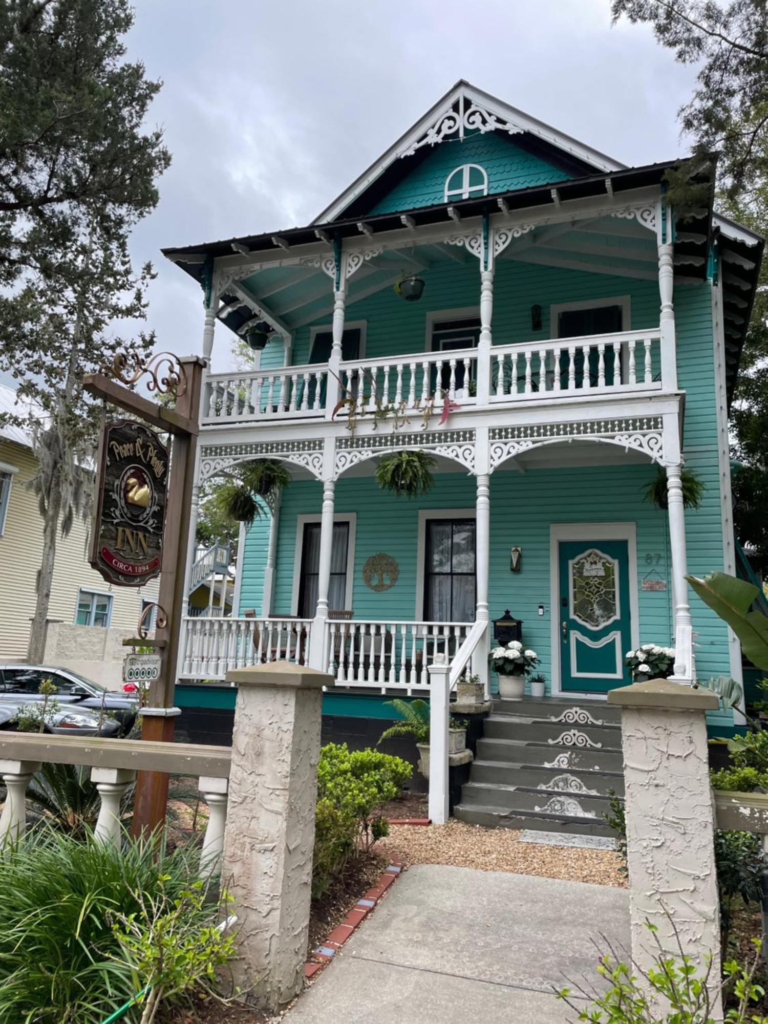 Peace & Plenty Inn Bed And Breakfast Downtown St Augustine-Adults Only St. Augustine Esterno foto